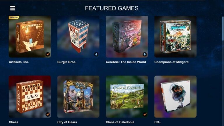 Tabletopia для Android — скриншот 3