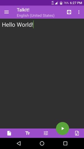 TalkIt! для Android — скриншот 1