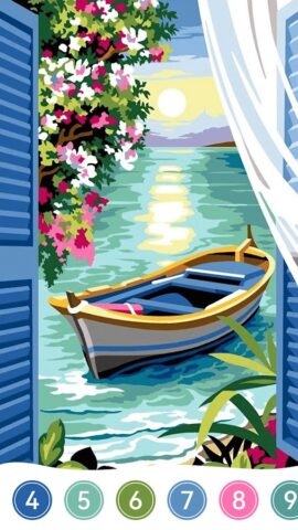 Игра Раскраски по номерам для Android — скриншот 2