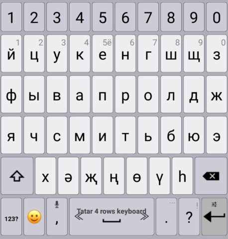 Tatar / Appstech Keyboards для Android — скриншот 1