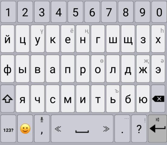 Tatar / Appstech Keyboards для Android — скриншот 2