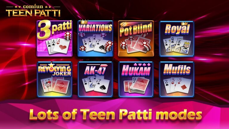 Teen Patti Comfun Card Online для Android — скриншот 2