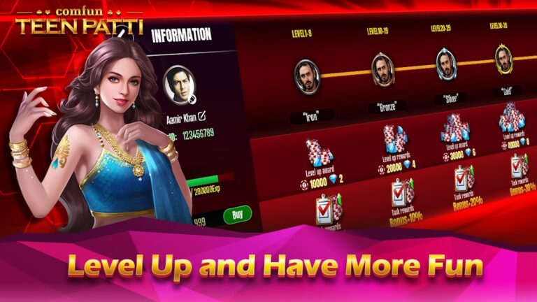 Teen Patti Comfun Card Online для Android — скриншот 5