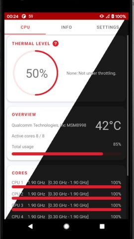 Temperature Monitor & Alarm для Android — скриншот 1
