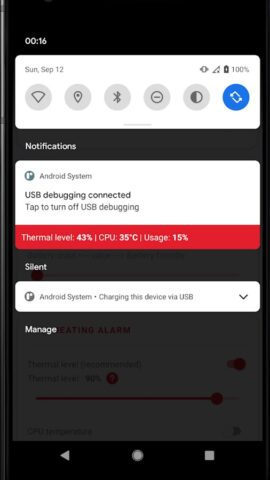 Temperature Monitor & Alarm для Android — скриншот 5