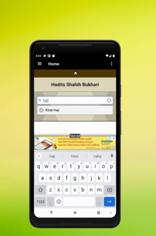 Terjemah Shahih Bukhari Muslim для Android — скриншот 4