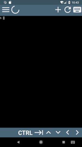 Terminal для Android — скриншот 1