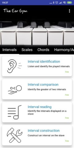 The Ear Gym: Ear Trainer для Android — скриншот 1