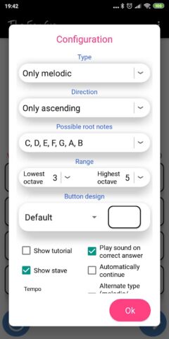 The Ear Gym: Ear Trainer для Android — скриншот 3