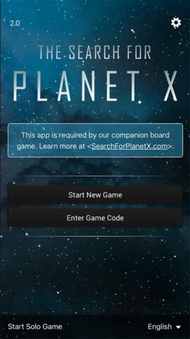 The Search for Planet X для Android — скриншот 1