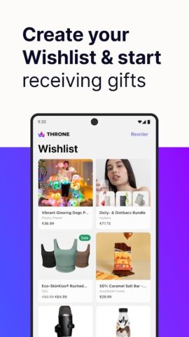 Throne Wishlist для Android — скриншот 2