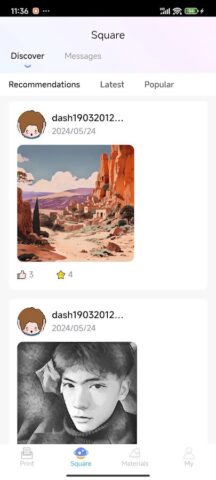 Tiny Print для Android — скриншот 3