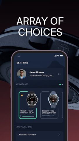 Tissot Connected для Android — скриншот 5