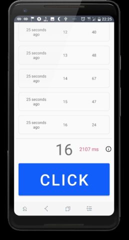 Счетчик нажатий и кликов для Android — скриншот 3