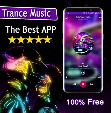 Trance Music app для Android — скриншот 2