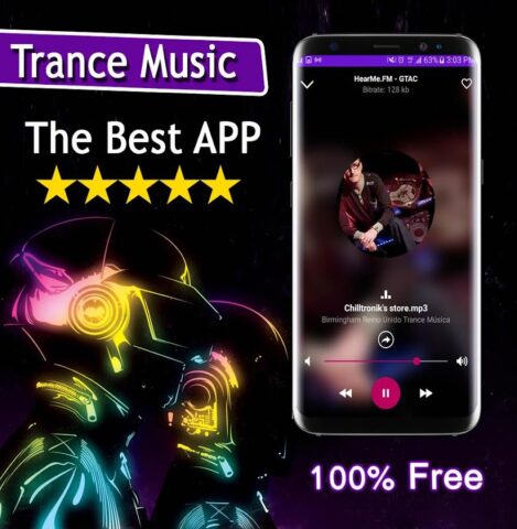 Trance Music app для Android — скриншот 4