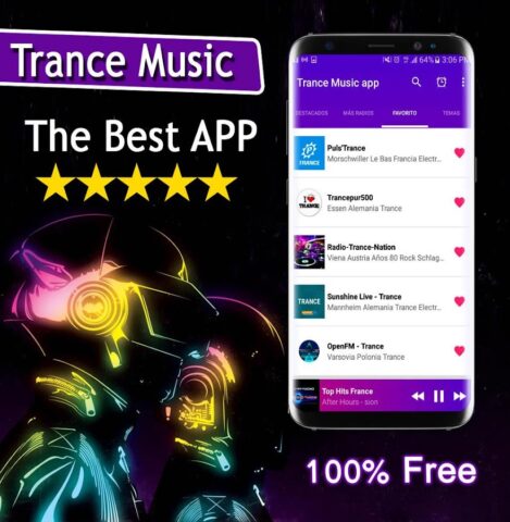 Trance Music app для Android — скриншот 5