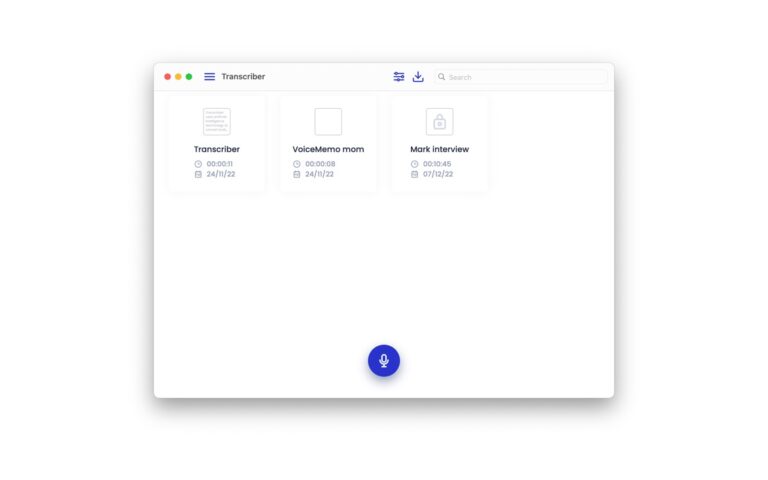 Transcriber — скриншот 2
