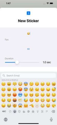 Turbo Stickergram для iOS — скриншот 3