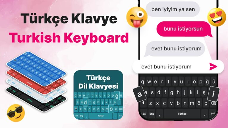 Turkish Language keyboard 2021 для Android — скриншот 1