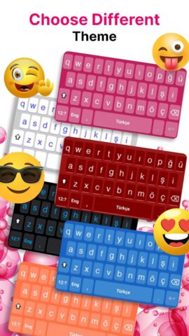 Turkish Language keyboard 2021 для Android — скриншот 3