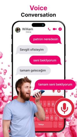 Turkish Language keyboard 2021 для Android — скриншот 5
