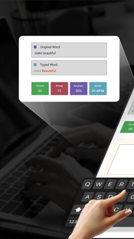 Typing Test — Learn Typing для Android — скриншот 1