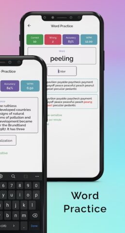 Typing Test для Android — скриншот 4