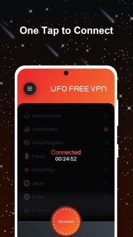 UFD VPN — Secure Fast VPN для Android — скриншот 5