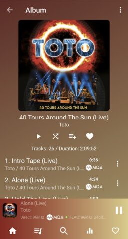 USB-аудиоплеер ПРО для Android — скриншот 3