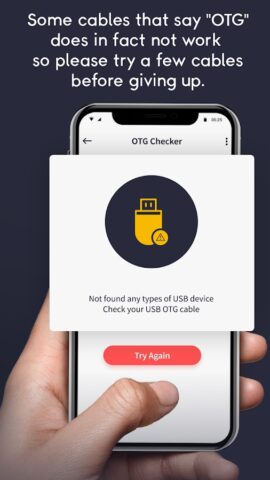 OTG Checker: USB File Transfer для Android — скриншот 4