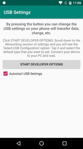 USB Settings для Android — скриншот 3