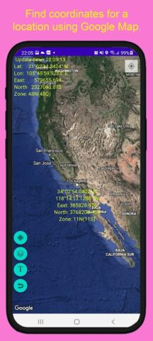 UTM Converter для Android — скриншот 5
