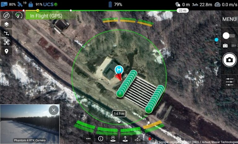 UgCS for DJI для Android — скриншот 4