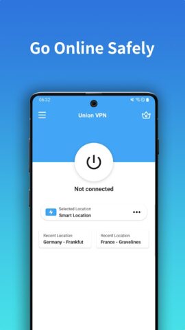 Union VPN — Secure VPN Proxy для Android — скриншот 1