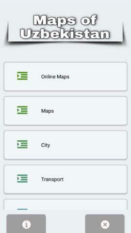Uzbekistan Maps для Android — скриншот 1