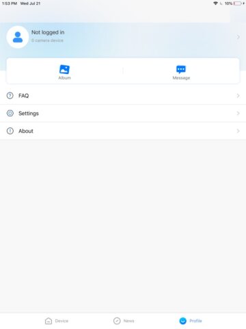 V380 Lite для iOS — скриншот 3