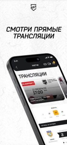 ВХЛ для iOS — скриншот 4