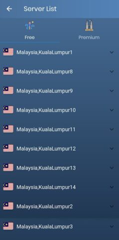 VPN Malaysia — Secure Fast VPN для Android — скриншот 2