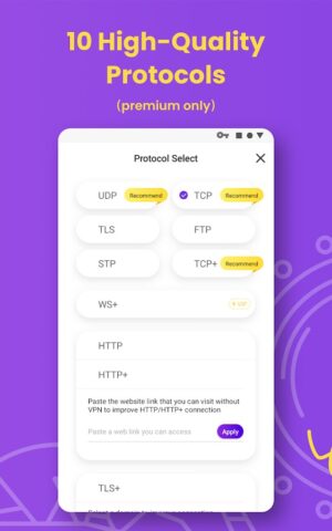VPN PotatoVPN — WiFi Proxy для Android — скриншот 2