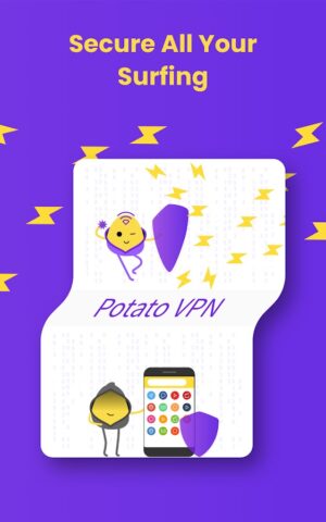 VPN PotatoVPN — WiFi Proxy для Android — скриншот 5