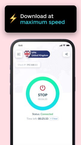 VPN UK — быстрый и безопасный для Android — скриншот 4
