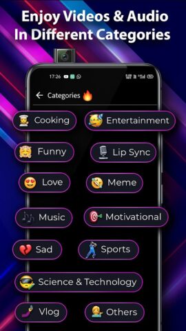 VShorts — Short Video App для Android — скриншот 4