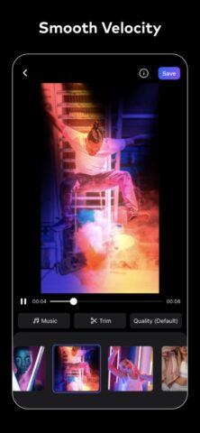 Velomingo: Velocity Edit Maker для iOS — скриншот 2