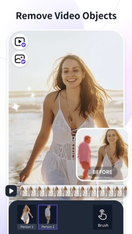 Video Eraser Watermark Remover для Android — скриншот 1