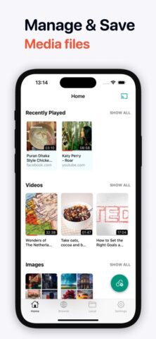 Video Saver PRO+ Player для iOS — скриншот 1