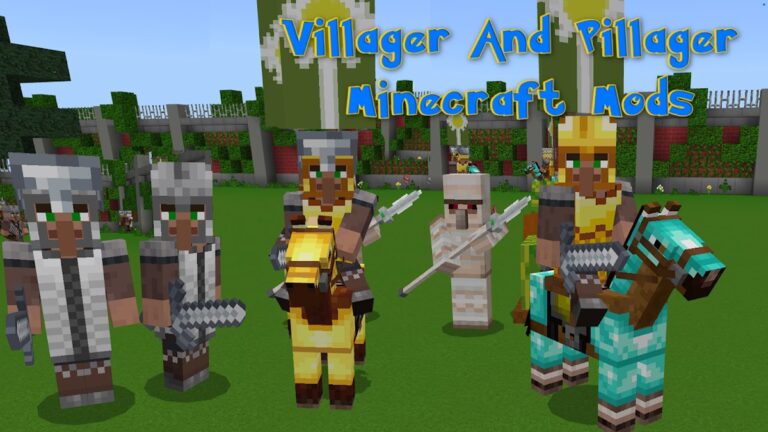 Villagers Mod for Minecraft для Android — скриншот 1