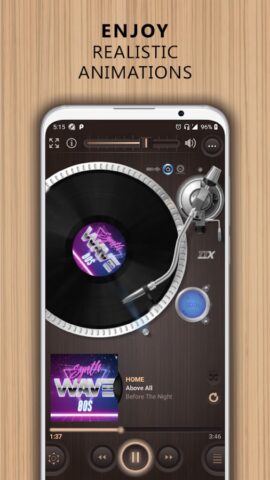 Vinylage Audio Player для Android — скриншот 2