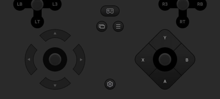 Virtual Gamepad для Android — скриншот 1
