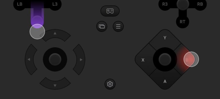 Virtual Gamepad для Android — скриншот 2